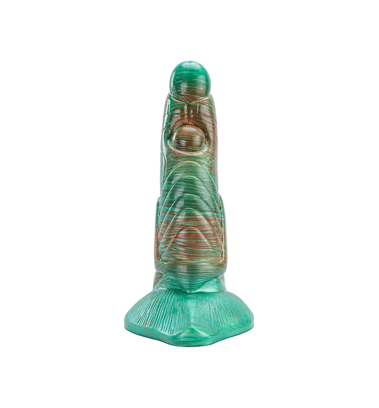 Il dildo realistico con perline aumenta la stimolazione del punto G