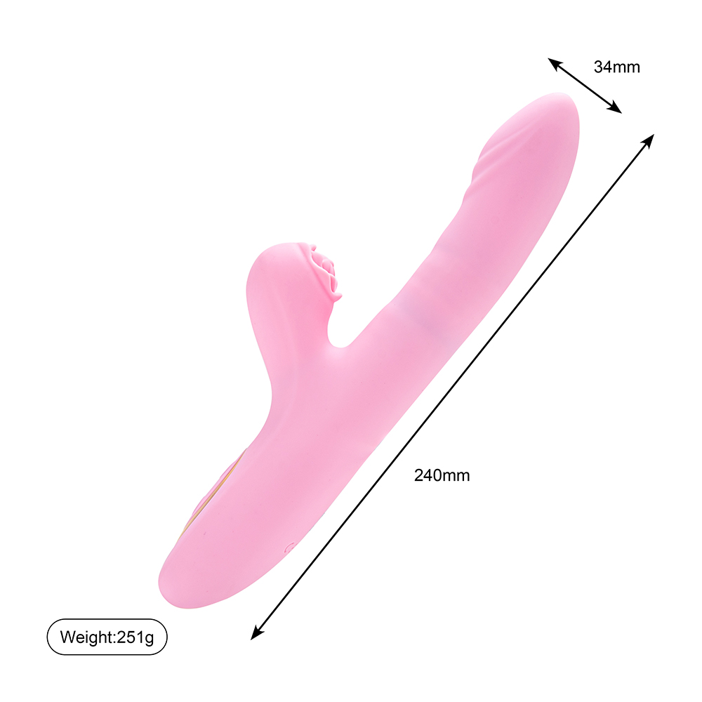 Adult Sex Producten Dual Motor Vagina Toys Dildo Massage Rabbit Vibrator Rose Vibrator