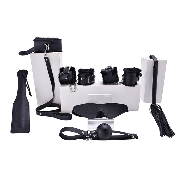 8-teiliges Sex-Bondage-Set f&uuml;r weibliches BDSM, Spielzeug f&uuml;r Erwachsene