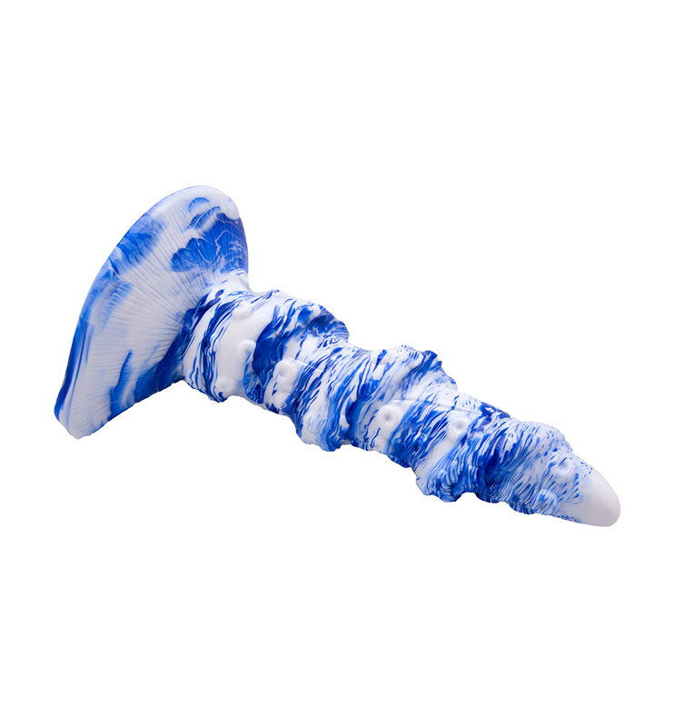 Monster-Silikondildo mit Saugnapf f&uuml;r Damen