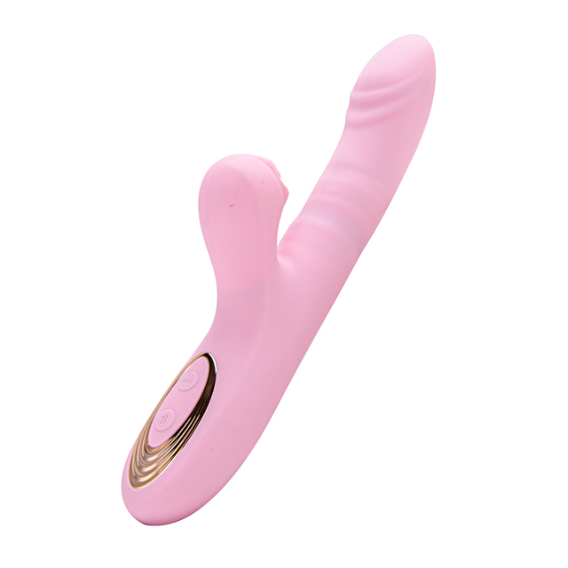 Prodotti sessuali per adulti Dual Motor Vagina Toys Dildo Massaggio Vibratore Vibratore Rosa Vibratore