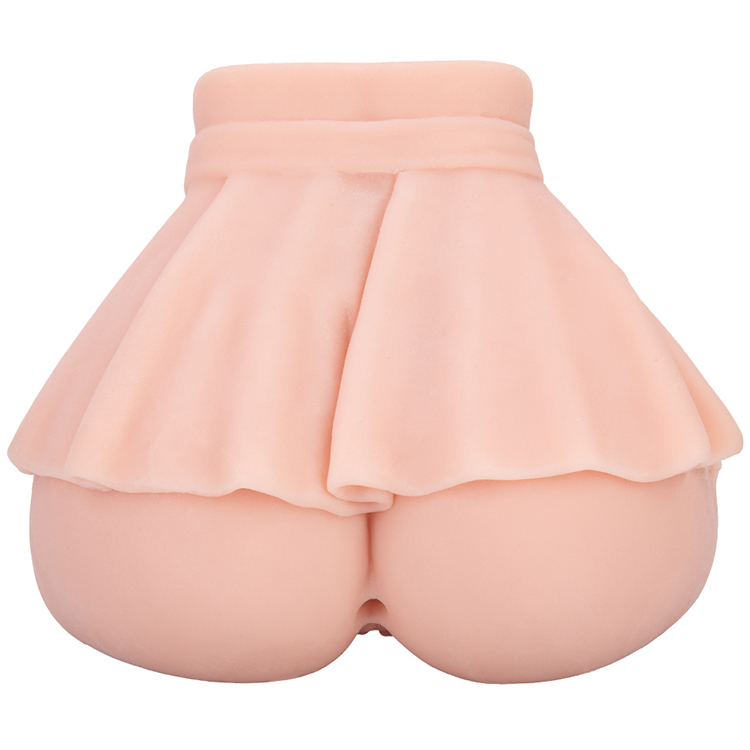 Masturbatori maschili realistici 2 in 1 Masturbatore per ragazza con gonna vaginale per uomo