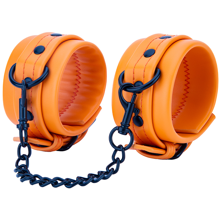 BDSM PU レザー手錠大人の SM ボンデージプレイのためのプロフェッショナル拘束おもちゃ