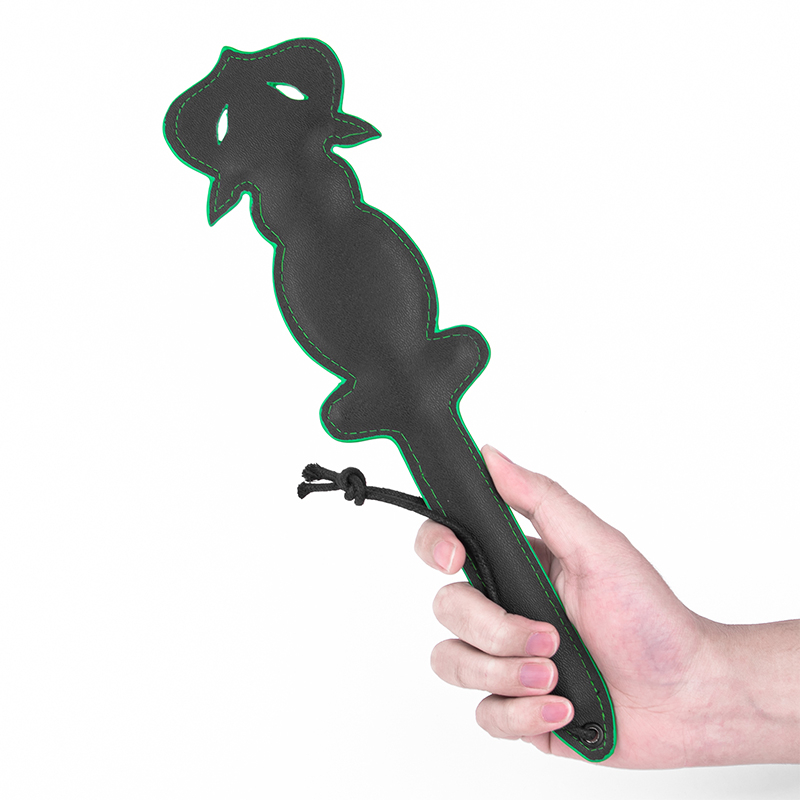Pagaia da sculacciata SM di alta qualit&agrave; per giocattolo sessuale BDSM in stile gotico femminile, regalo per giochi di coppia