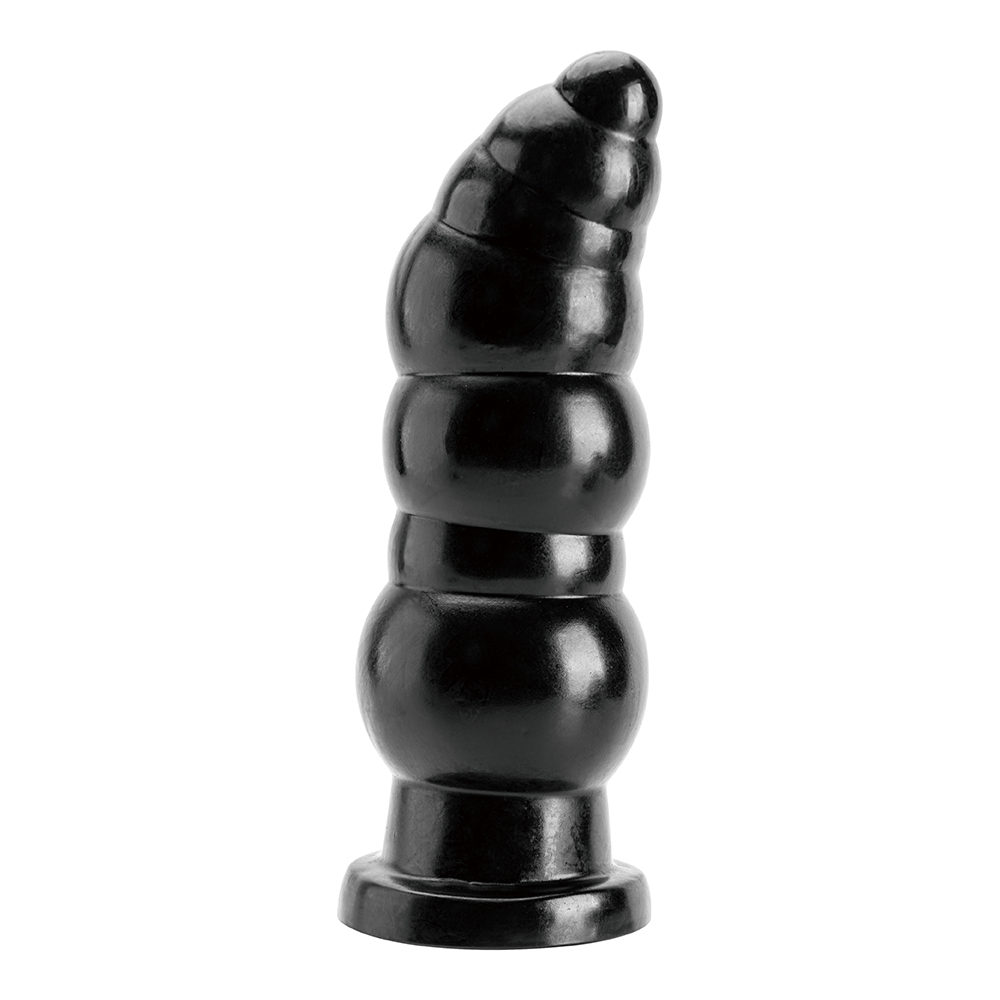 Enorme PVC anale pluggen voor dames en heren, grote zwarte dildo's bij Adult Sex Toy Shop