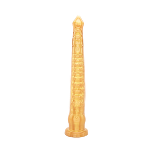 Levensechte zachte PVC anaaldildo voor beginners, lang en slank allotype met sterke zuignap