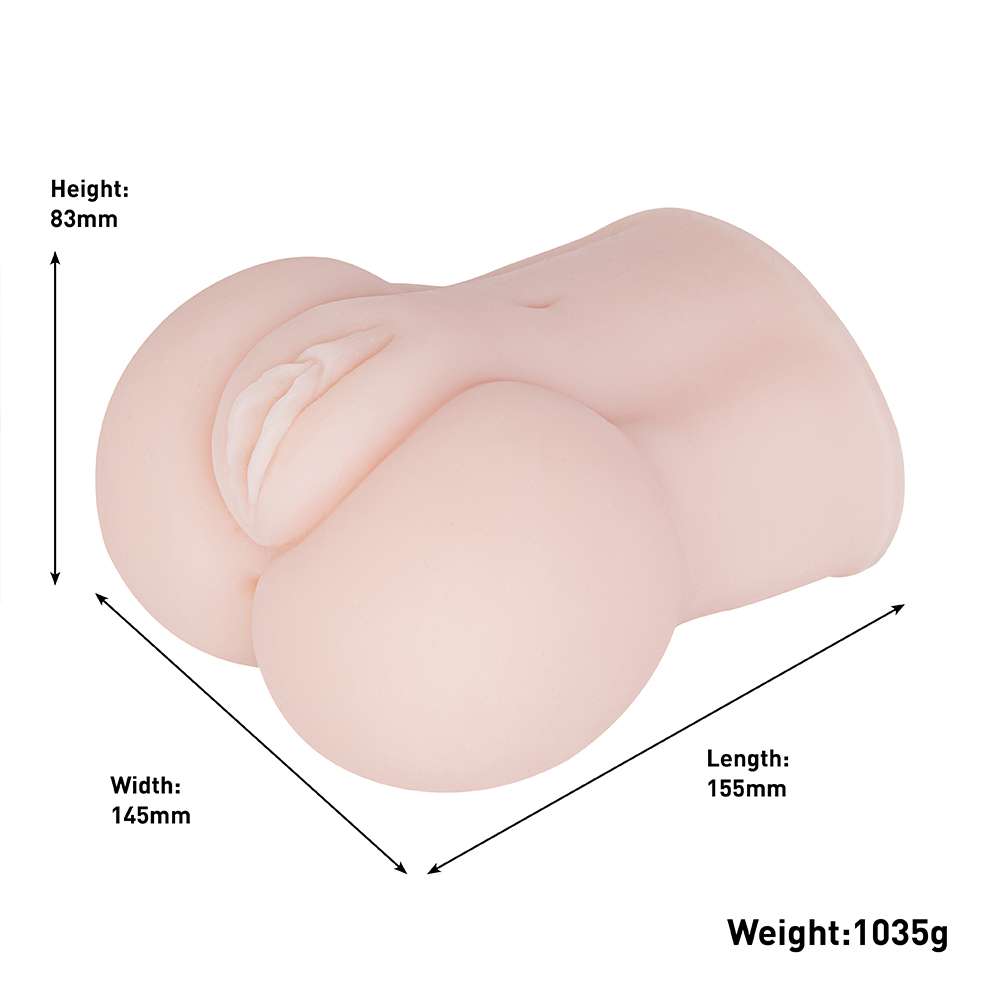 膣セクシーな猫オナホール用 3D TPE アナルセックス人形