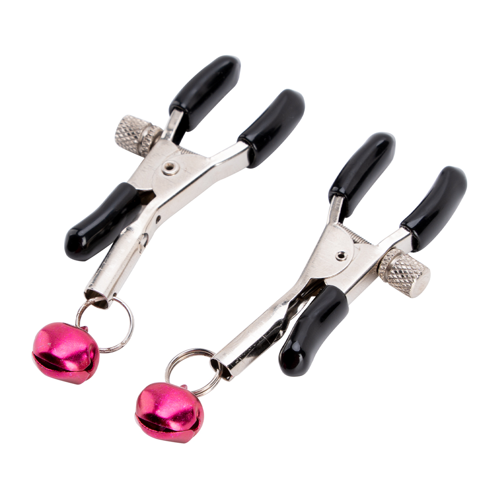 젖꼭지 클립 여성 구속 세트 BDSM 섹시한 커플 벨 젖꼭지 클립 선물 커플 게임 선물