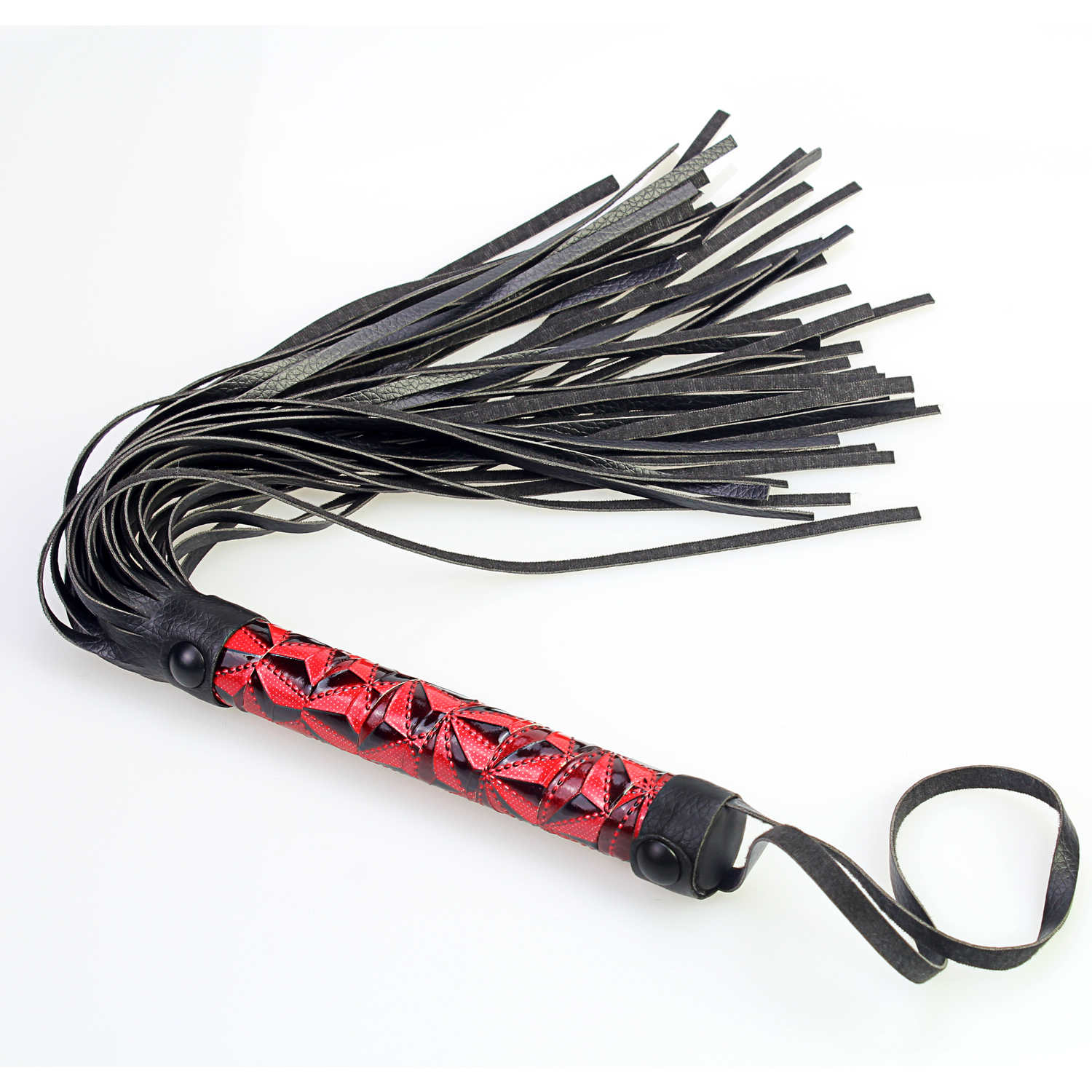 Set bondage BDSM per adulti con motivo diamante: manette, morsetti per capezzoli, frusta e corde per coppie