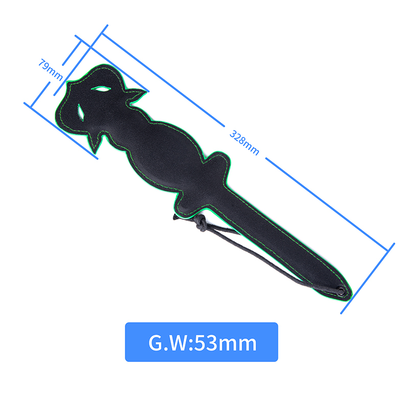 Pagaia da sculacciata SM di alta qualit&agrave; per giocattolo sessuale BDSM in stile gotico femminile, regalo per giochi di coppia
