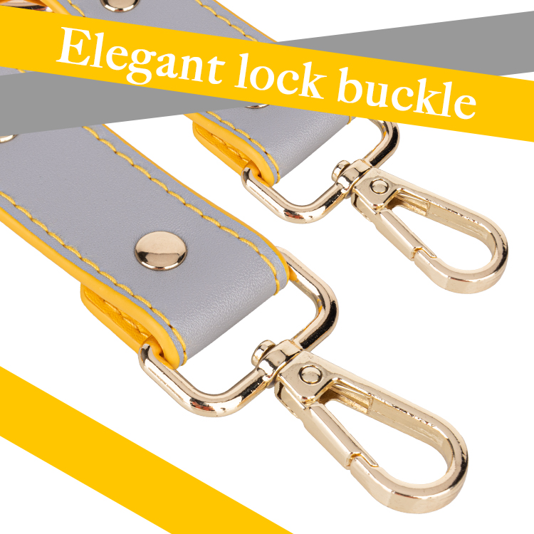 7PCS Strak grijsachtig geel PU-leer Bdsm-bondageset Zesdelige set voor avontuurlijke bondagespel voor koppels