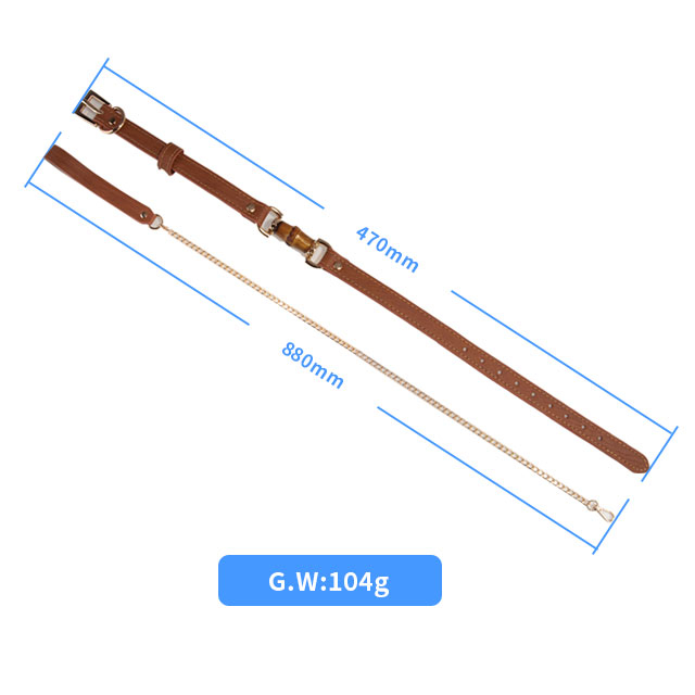 SM Products Collare per collo in pelle di stile di lusso Collare per sesso per collare da donna e regali a catena per coppia