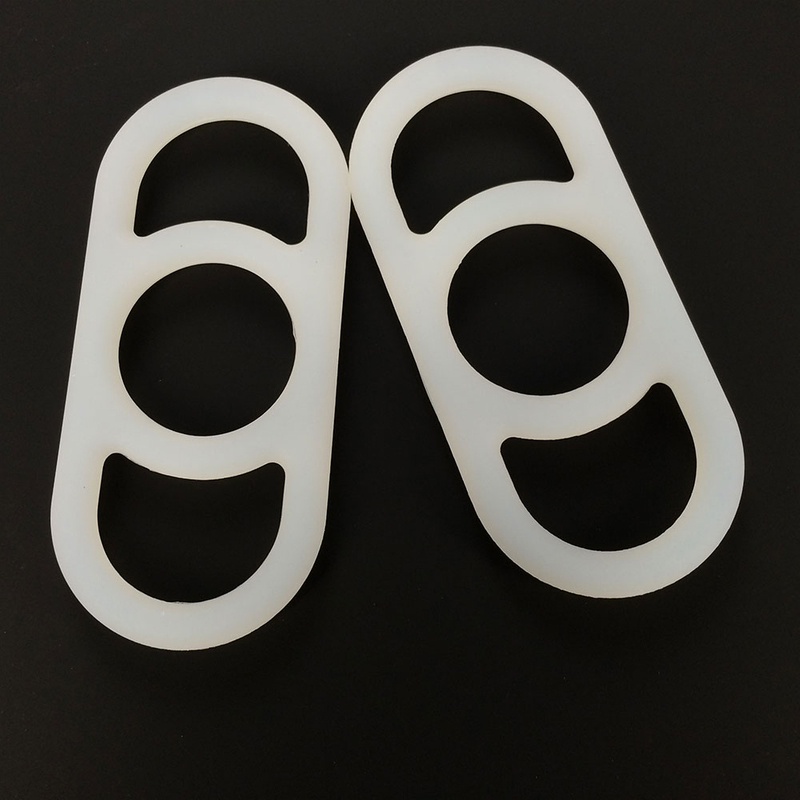 Anello del rubinetto del punto G. Anello del rubinetto del pene bianco in plastica