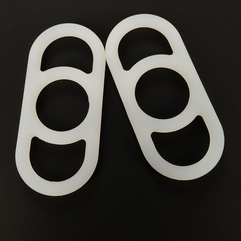 Anello del rubinetto del punto G. Anello del rubinetto del pene bianco in plastica
