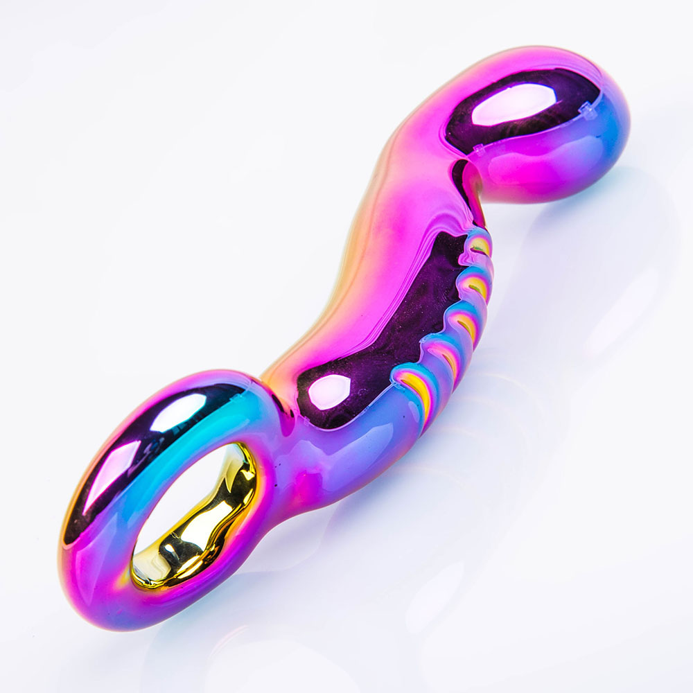 Edelstahl-Elegance-Doppeldildo/Metallspielzeug