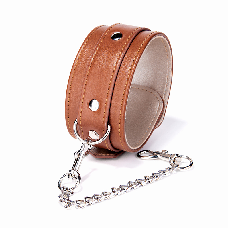 BDSM 에로틱 슬레이브 PU 가죽 BDSM 발목 수갑 Anklecuffs 섹스 게임 SM 제품 장난감