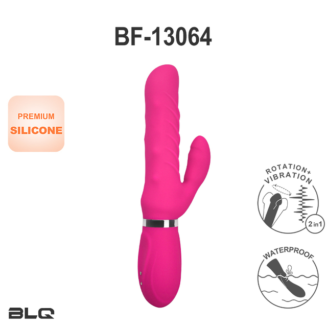 振動ウサギを突き刺すダブルモーター