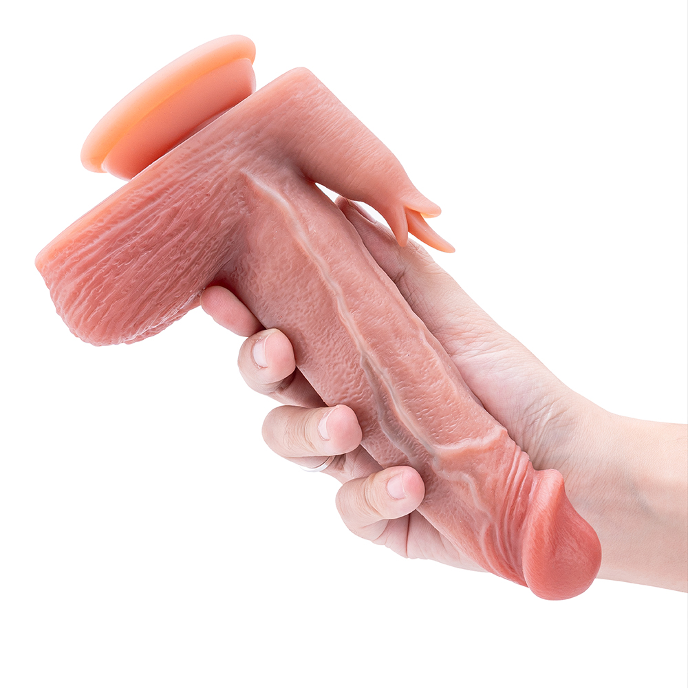 Giocattolo adulto della donna di forma della carne del vibratore variopinto del vibratore 