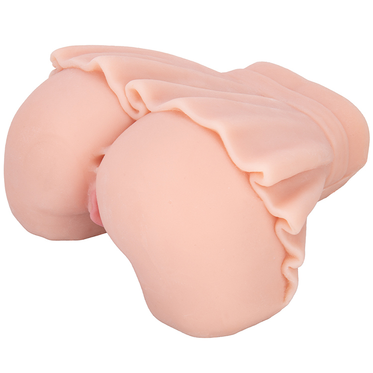 Masturbatori maschili realistici 2 in 1 Masturbatore per ragazza con gonna vaginale per uomo