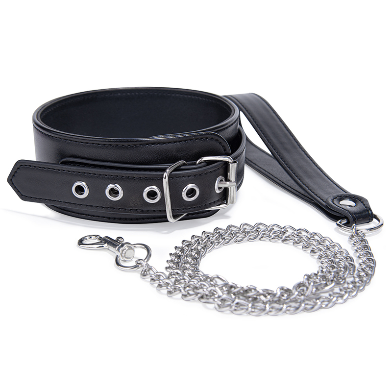Gothic-Bondage-Set f&uuml;r Frauen mit verstellbarem Halsband und Kette zum Spielen f&uuml;r Erwachsene