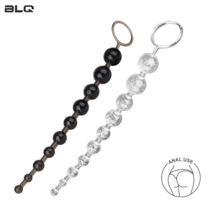 膣と肛門を刺激するための 12 インチのアナルビーズ