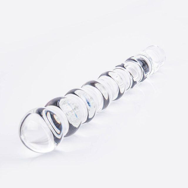 Hoog borosilicaatglas 9 stuks rond kraalglas