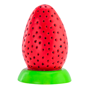 Niedlicher Silikon-Analplug in Erdbeerform, Prostata-Massageger&auml;t und Masturbationsspielzeug f&uuml;r M&auml;nner und Frauen
