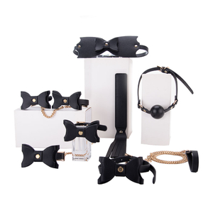 Fesseln PU-Leder-Bondage-Set f&uuml;r Erwachsene, Sexspielzeug