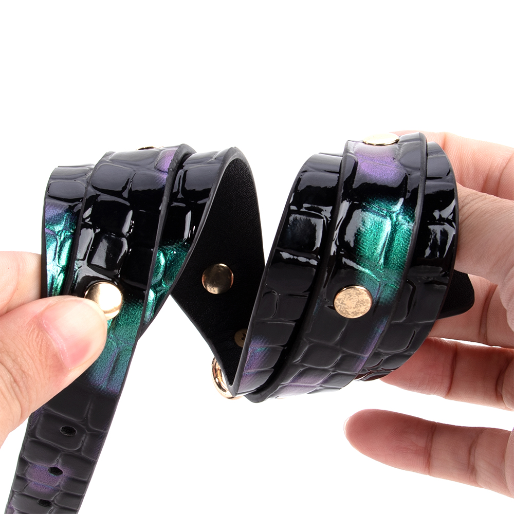 女性ロールプレイ高級首輪と大人のおもちゃ調節可能な奴隷拘束アダルト製品 SM ボンデージ首輪カップル用