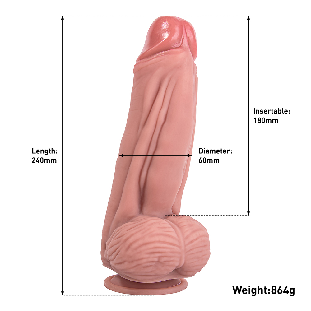 여성용 항문 딜도를 위한 안전한 소재 실물 같은 딜도