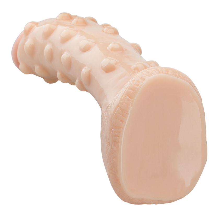 Pene artificiale morbido in carne di PVC Masturbatore per donna