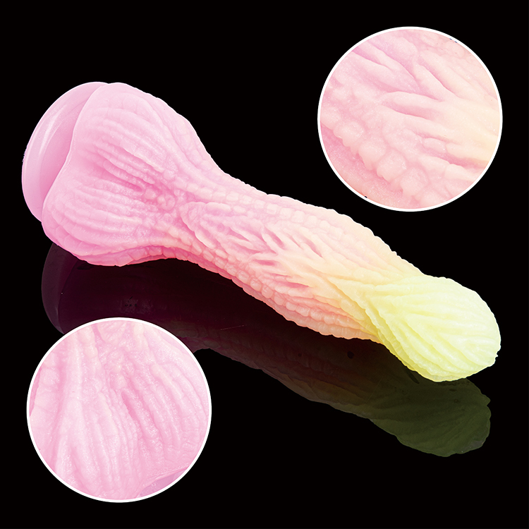 Nuovo enorme dildo in silicone colorato con drago e giocattolo mostro lungo a ventosa per giochi anali e fantasy