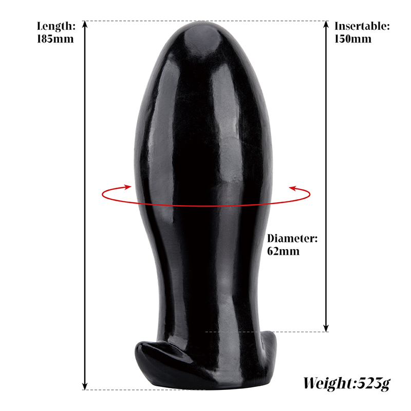 Fortschrittlicher Damen-Analplug, gro&szlig;er weicher Monster-Alien-Dildo aus PVC-Material f&uuml;r intensives Analspiel