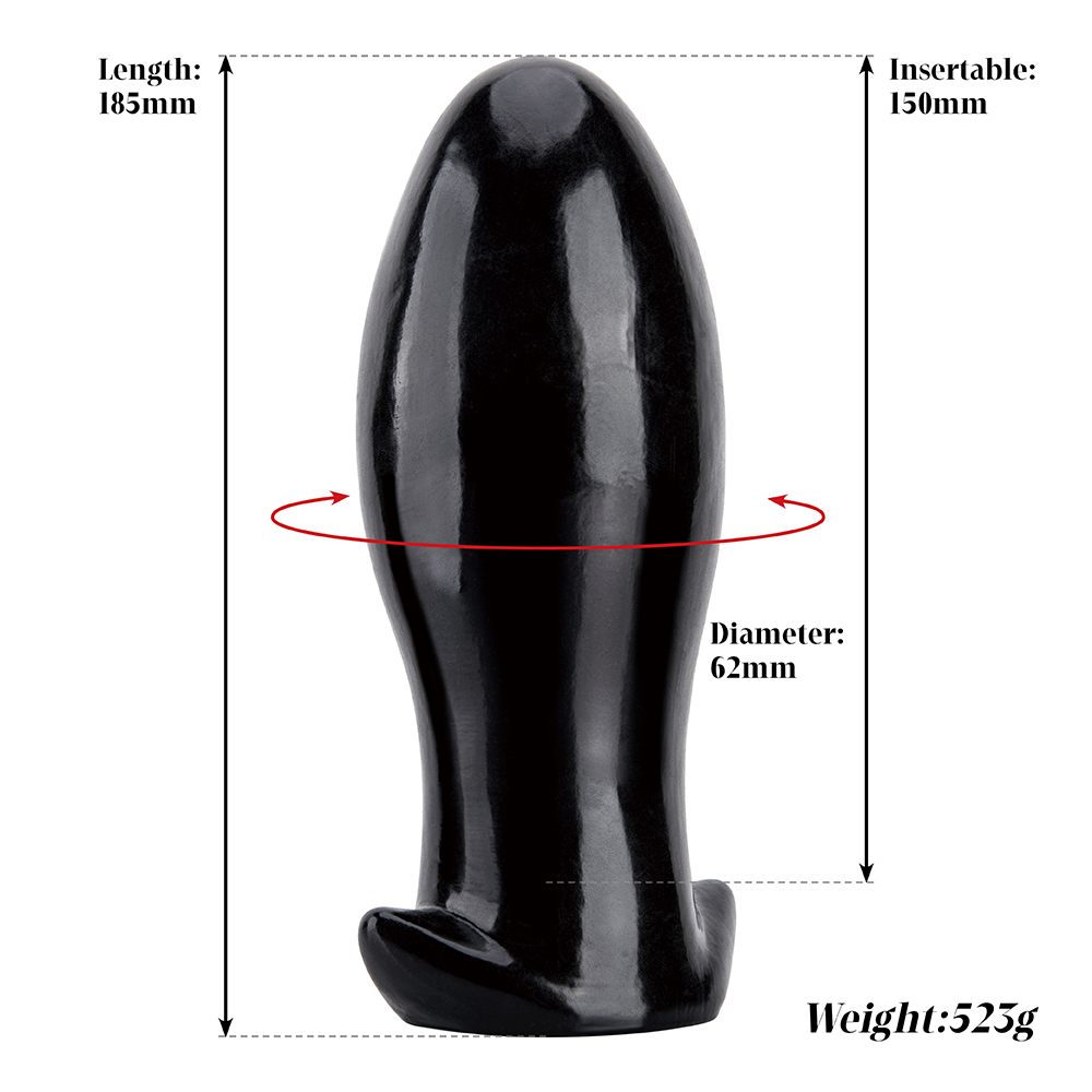 Fortschrittlicher Damen-Analplug, gro&szlig;er weicher Monster-Alien-Dildo aus PVC-Material f&uuml;r intensives Analspiel