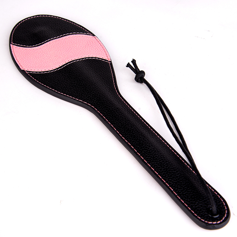 Hot selling nieuwe erotische training sm bdsm pu racket lange as paddle zweep volwassen seksspeeltje