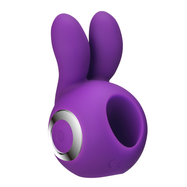 Schattige konijnentongvibrator USB magnetisch opladen krachtige vibrators