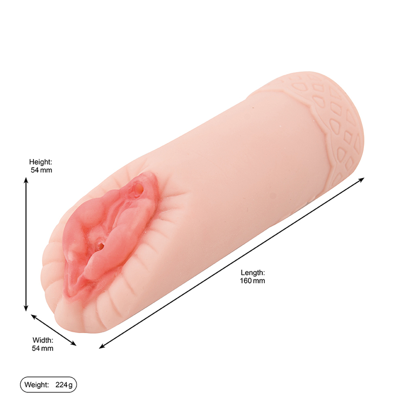 Realistische 3D Pocket Pussy TPR m&auml;nnlicher Masturbator Cup f&uuml;r M&auml;nner