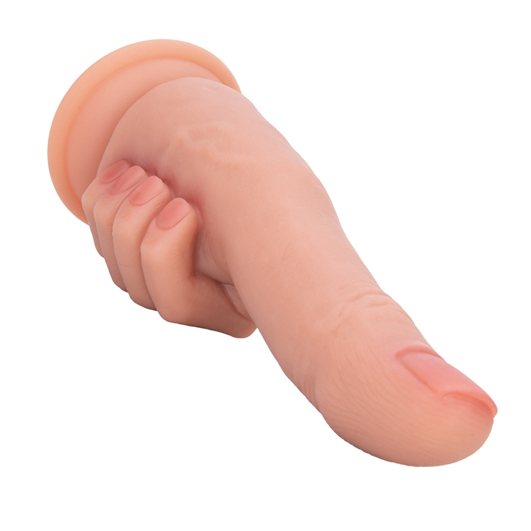 Dildo adulto in silicone materiale sicuro per il pollice