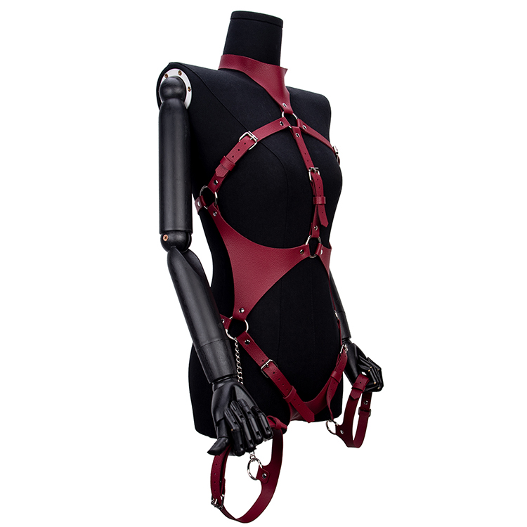 Neuartiges Fetisch-Rollenspiel-Bondage-Set, ideal f&uuml;r Brust-Bondage und SM-Sklaven-Fantasie-Rollenspiele f&uuml;r Erwachsene, die sich mit BDSM besch&auml;ftigen