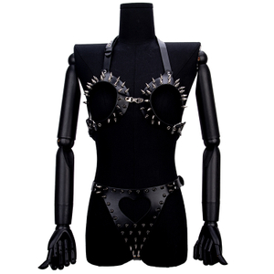 アダルト ゴシック BDSM ボンデージ セット ハーネス ボンデージと SM スレーブ ファンタジー シナリオ付きフェティッシュ ロールプレイ デバイス