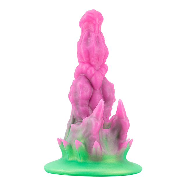 Het ultieme beest Dikke monsterdildo met sterke zuignap en knoop voor intens fantasiespel