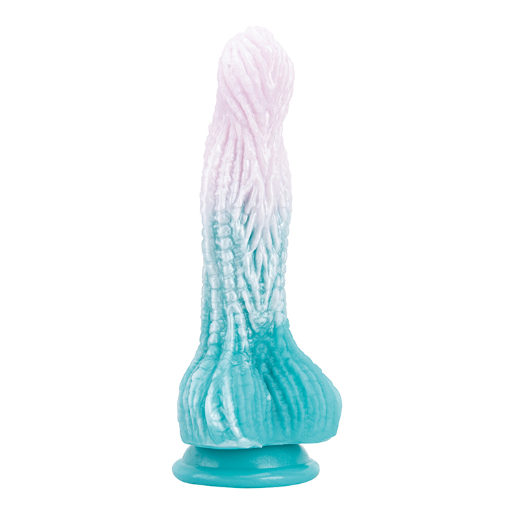 Nuovo enorme dildo in silicone colorato con drago e giocattolo mostro lungo a ventosa per giochi anali e fantasy