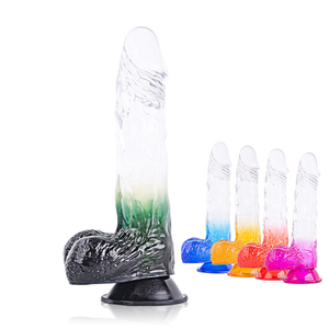 Falli colorati TPR Jelly Dildo