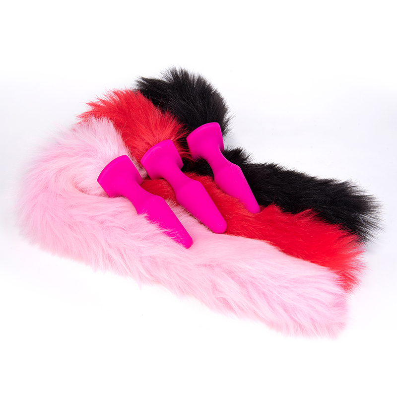 BDSM Sch&ouml;ner Fuchsschwanz-Pelz-Buttplug