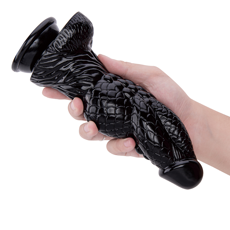 ファンタジー モンスター ドッグノット ディルド 太いペニス 強力な吸盤付き 女性の動物のアナルプレイ用