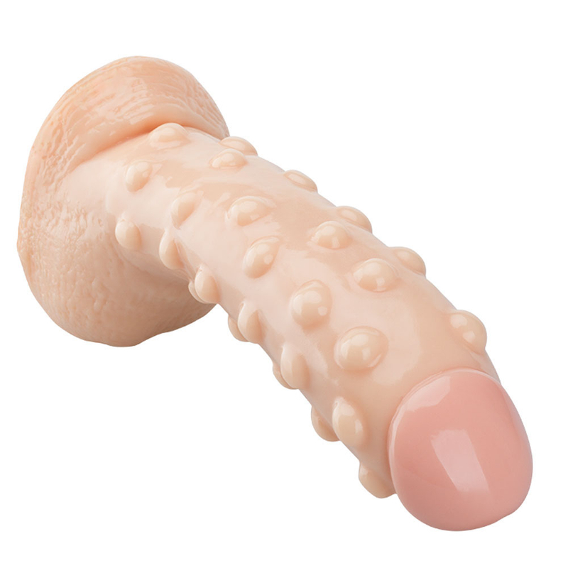 Pene artificiale morbido in carne di PVC Masturbatore per donna
