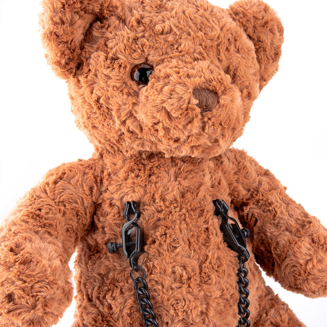  Pinze per capezzoli regolabili più vendute e amichevoli con collana a catena per BDSM