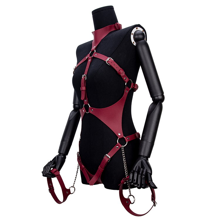 Neuartiges Fetisch-Rollenspiel-Bondage-Set, ideal f&uuml;r Brust-Bondage und SM-Sklaven-Fantasie-Rollenspiele f&uuml;r Erwachsene, die sich mit BDSM besch&auml;ftigen