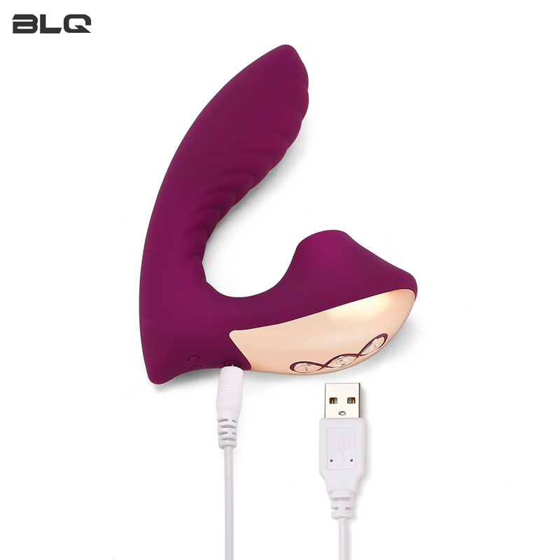 Leistungsstarker G-Punkt-Vibrator und Klitorissauger