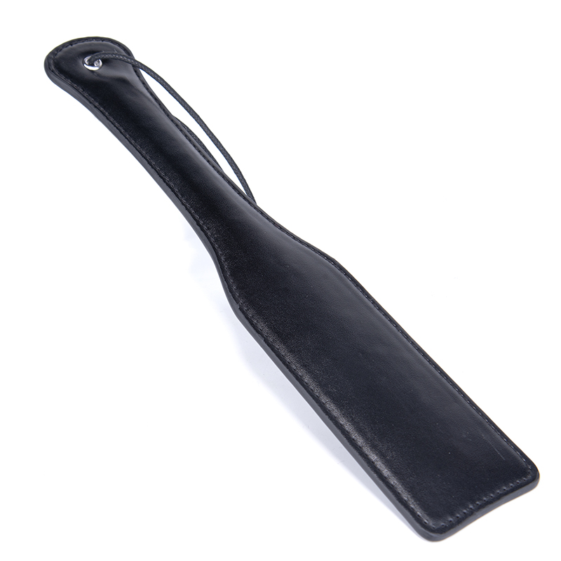 Pagaia in pelle PU premium Design minimalista BDSM Kinky Fetish Pain Play Pagaie per sculacciate in pelle PU